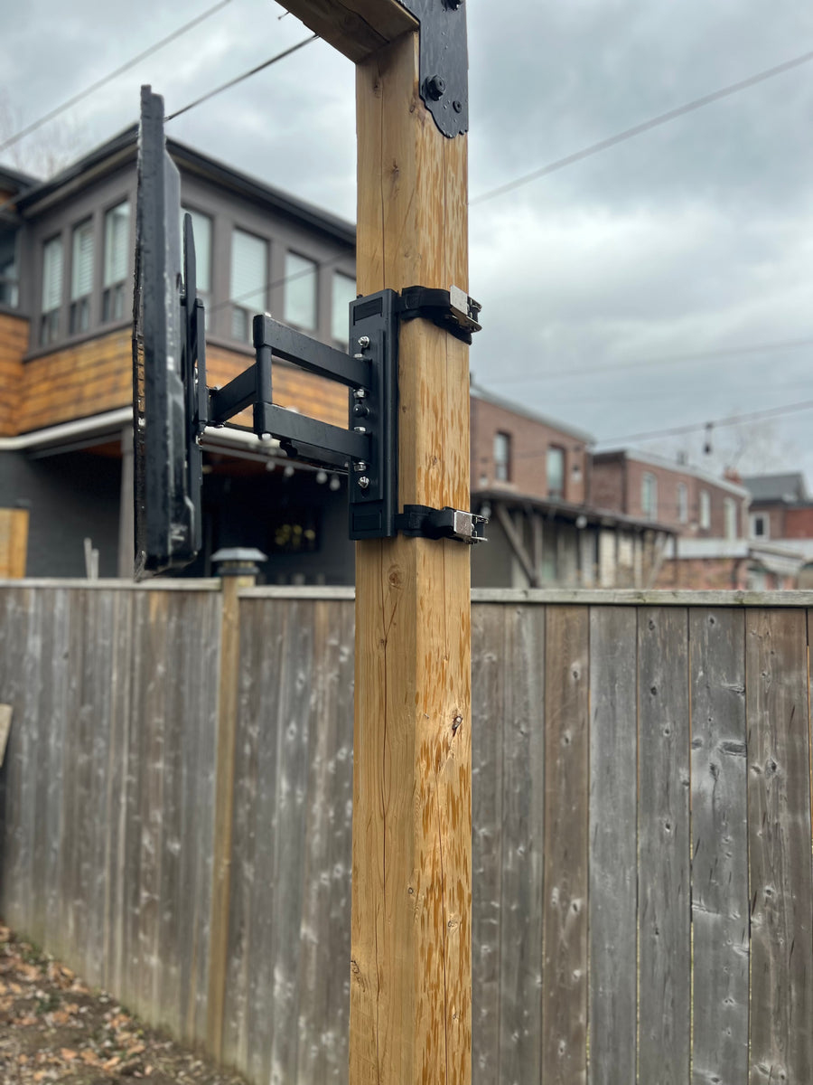 Outdoor Tv Mount For Pergola Zebozap