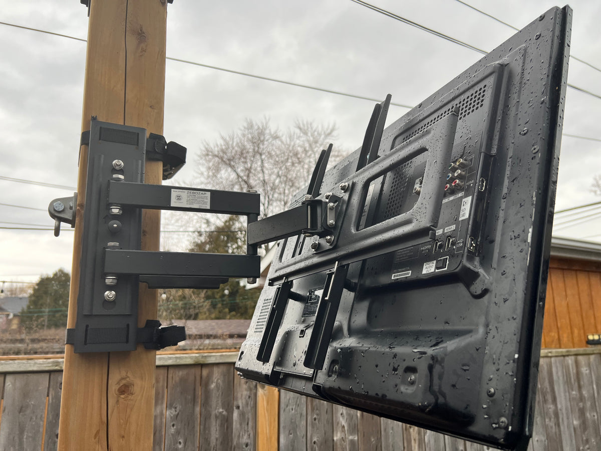 Cheap Outdoor TV setup – ZeboZap