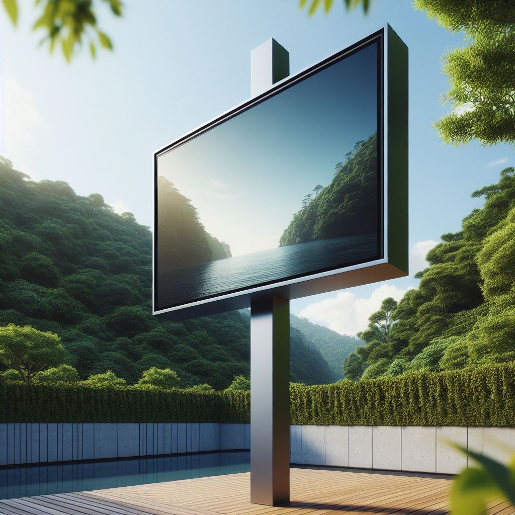 Secure Outdoor Mounted TV