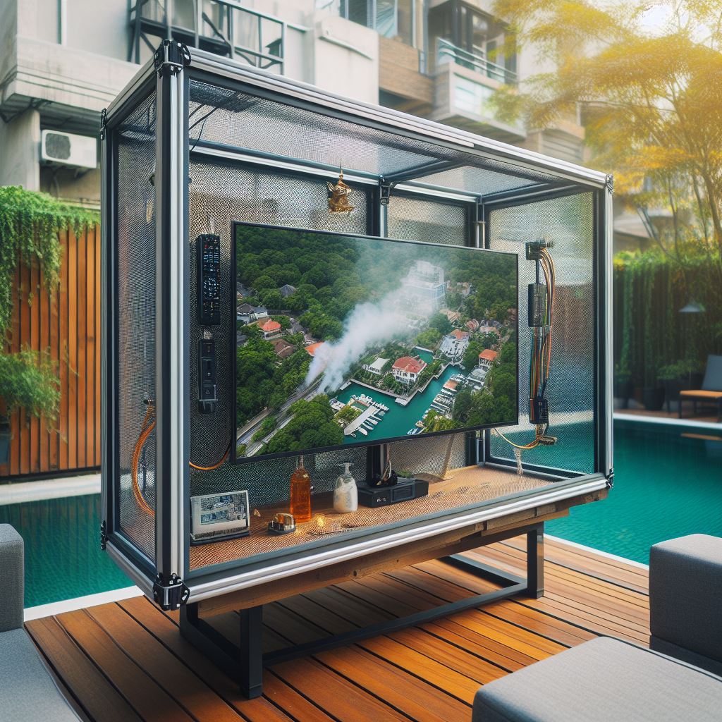 Do it yourself outdoor TV Enclosure