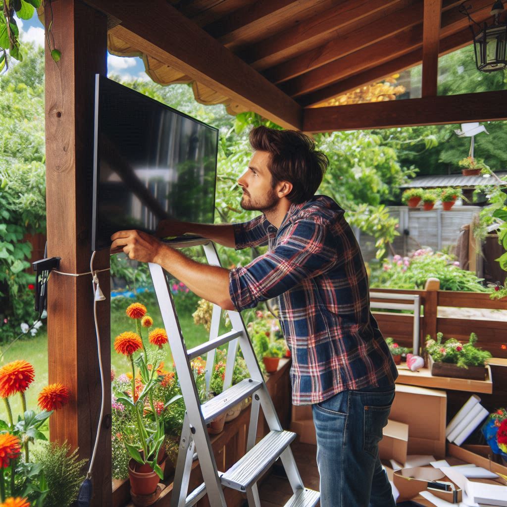 How to Mount a TV Outdoors