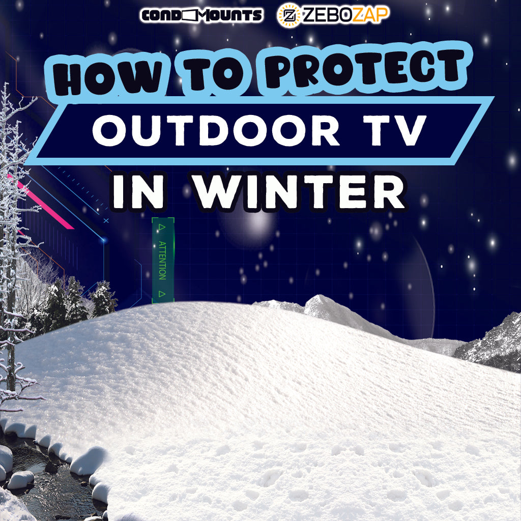 How to Protect Your Outdoor TV in Winter