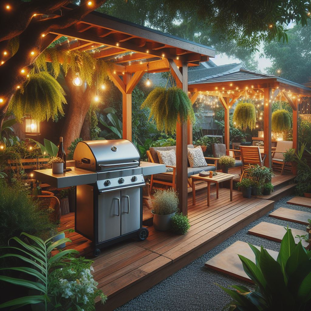 What are grill gazebos?