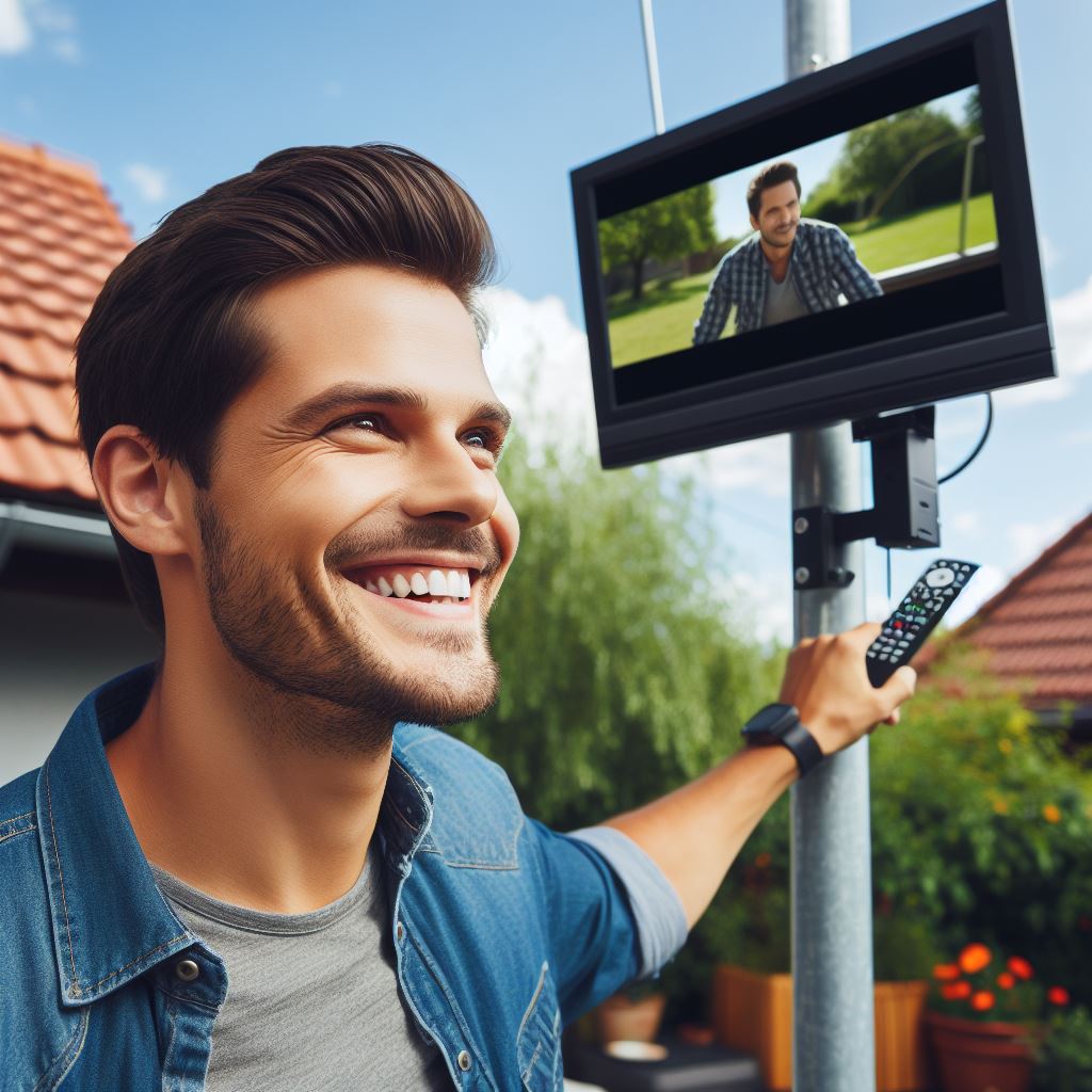 Outdoor TV Mounting made easy