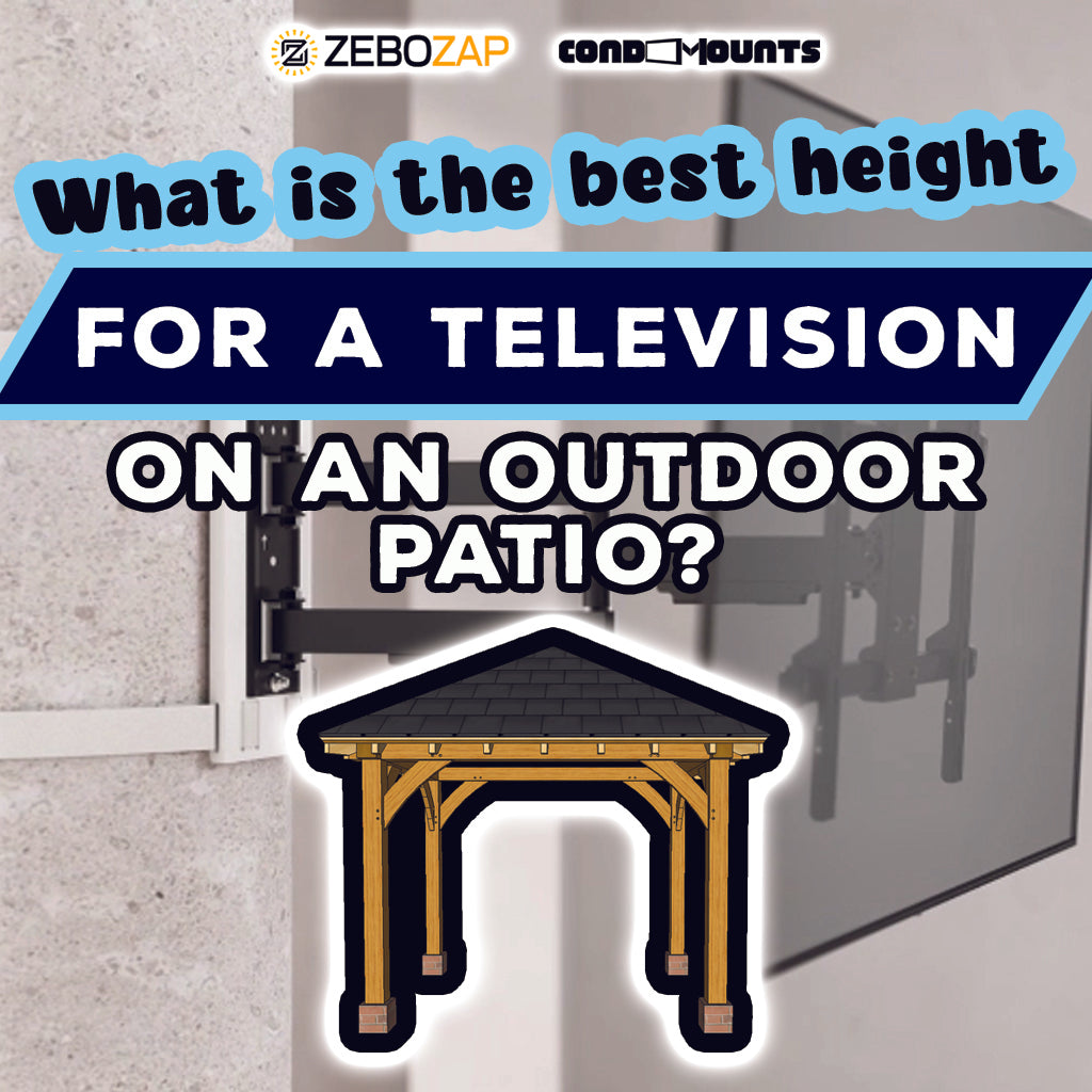 The Optimal Height for Your Patio TV: Explained