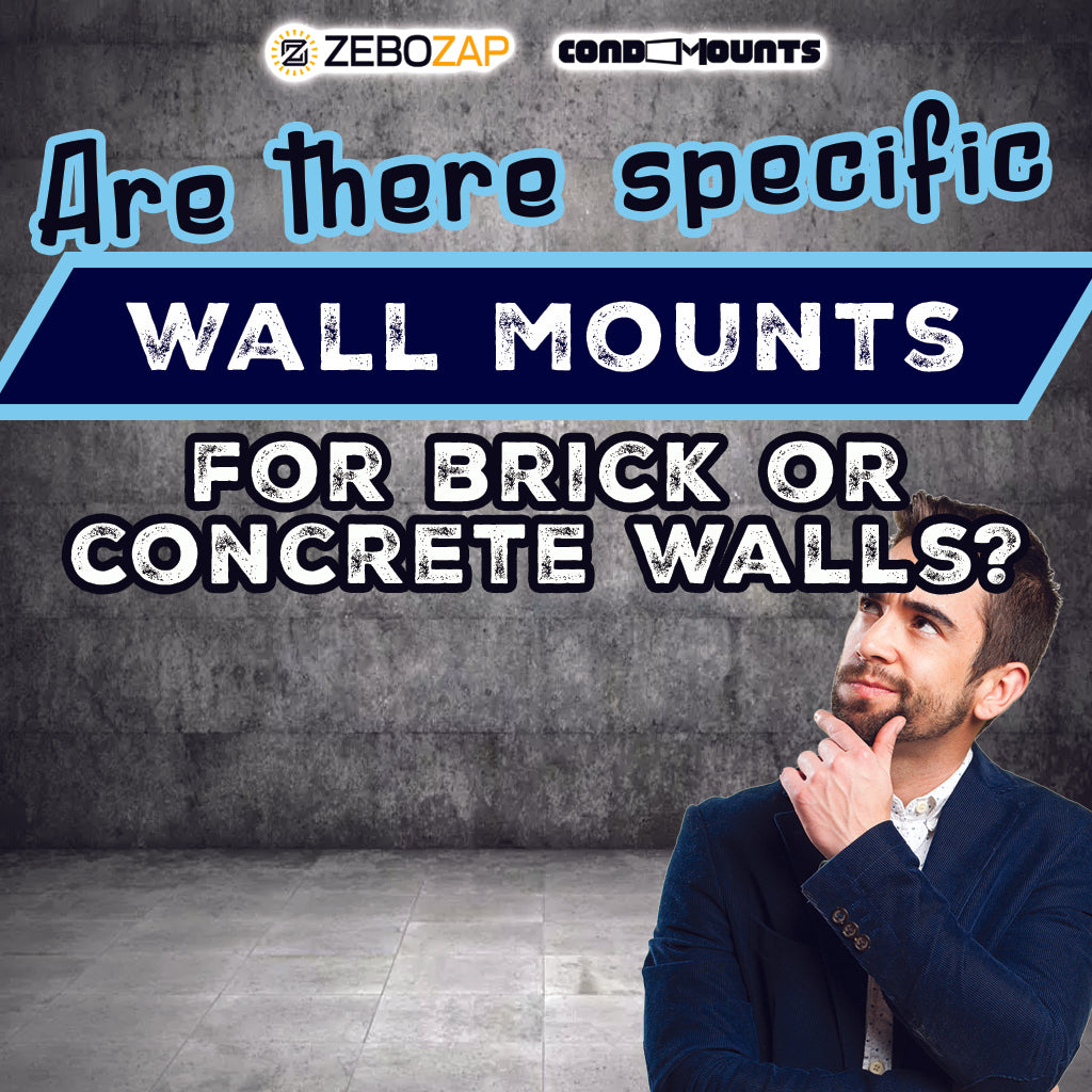 Choosing the Right Wall Mount: A Guide to Brick and Concrete Wall Mounting