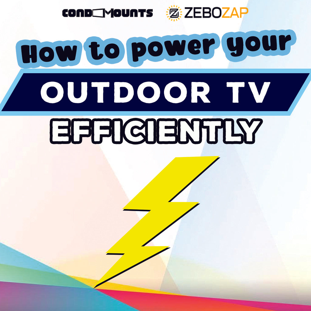 📺 "How to Power Your Outdoor TV Efficiently: Tips and Tricks"