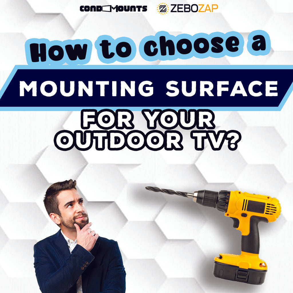 How to Choose a Mounting Surface for Your Outdoor TV: A Comprehensive Guide