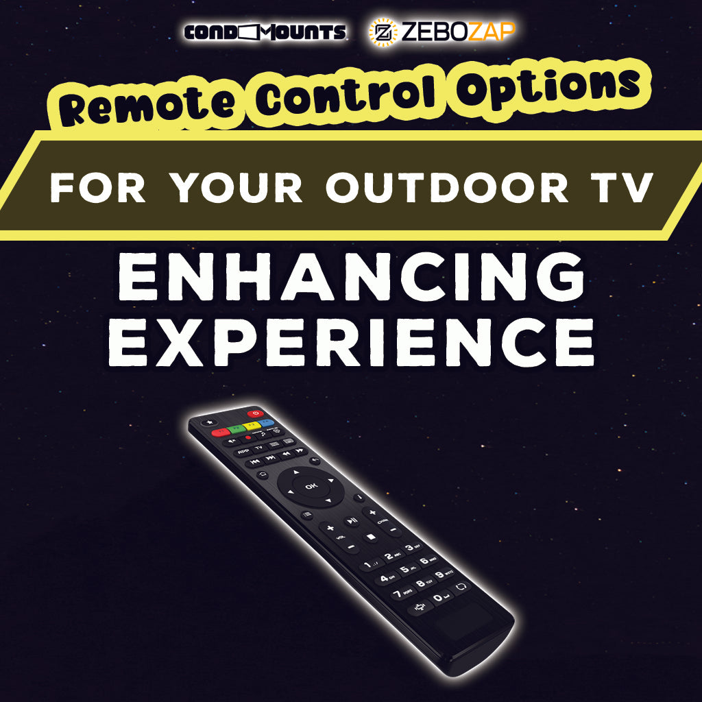 Remote Control Options for Your Outdoor TV: Enhancing Your Entertainment Experience