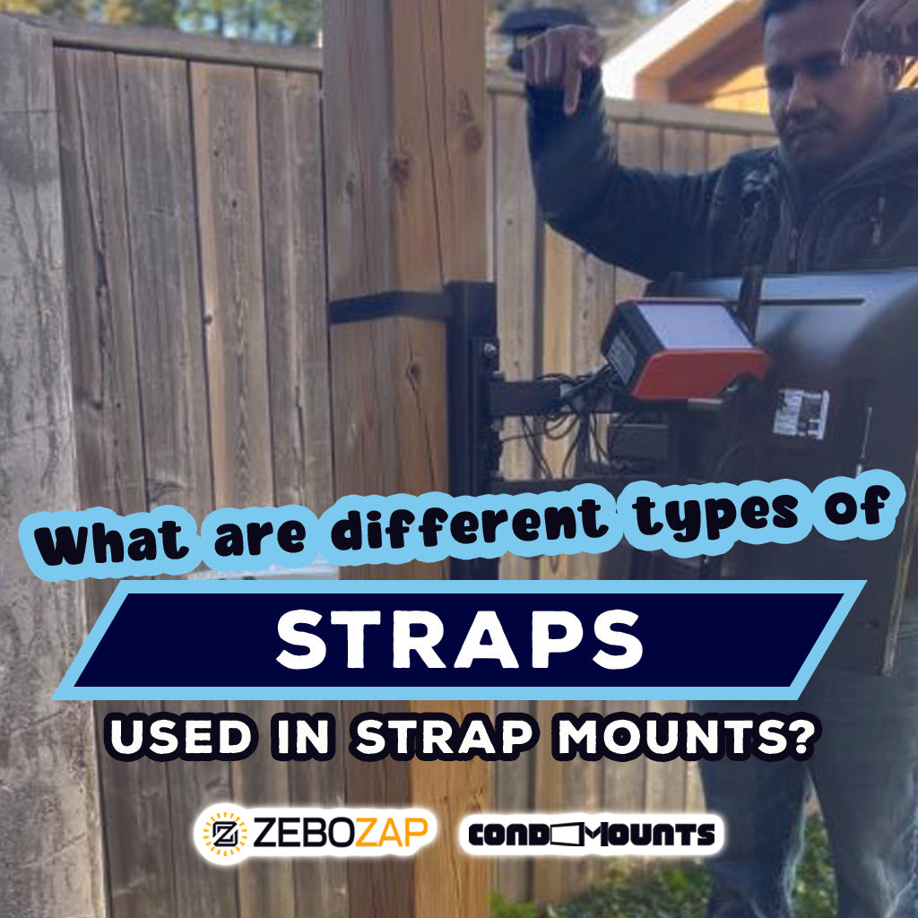 What Are the Different Types of Straps Used in Strapable Mounts?