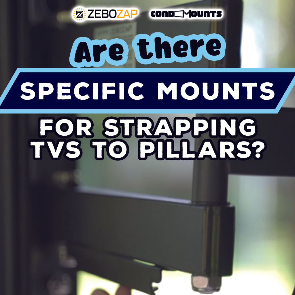 Unveiling the Power of Strappable TV Mounts: Condomounts Indoors vs. Zebozap Outdoors