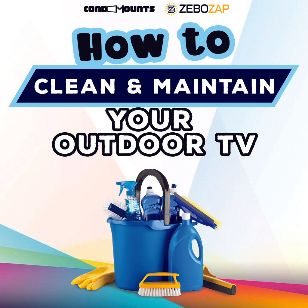 How to Clean and Maintain Your Outdoor TV"