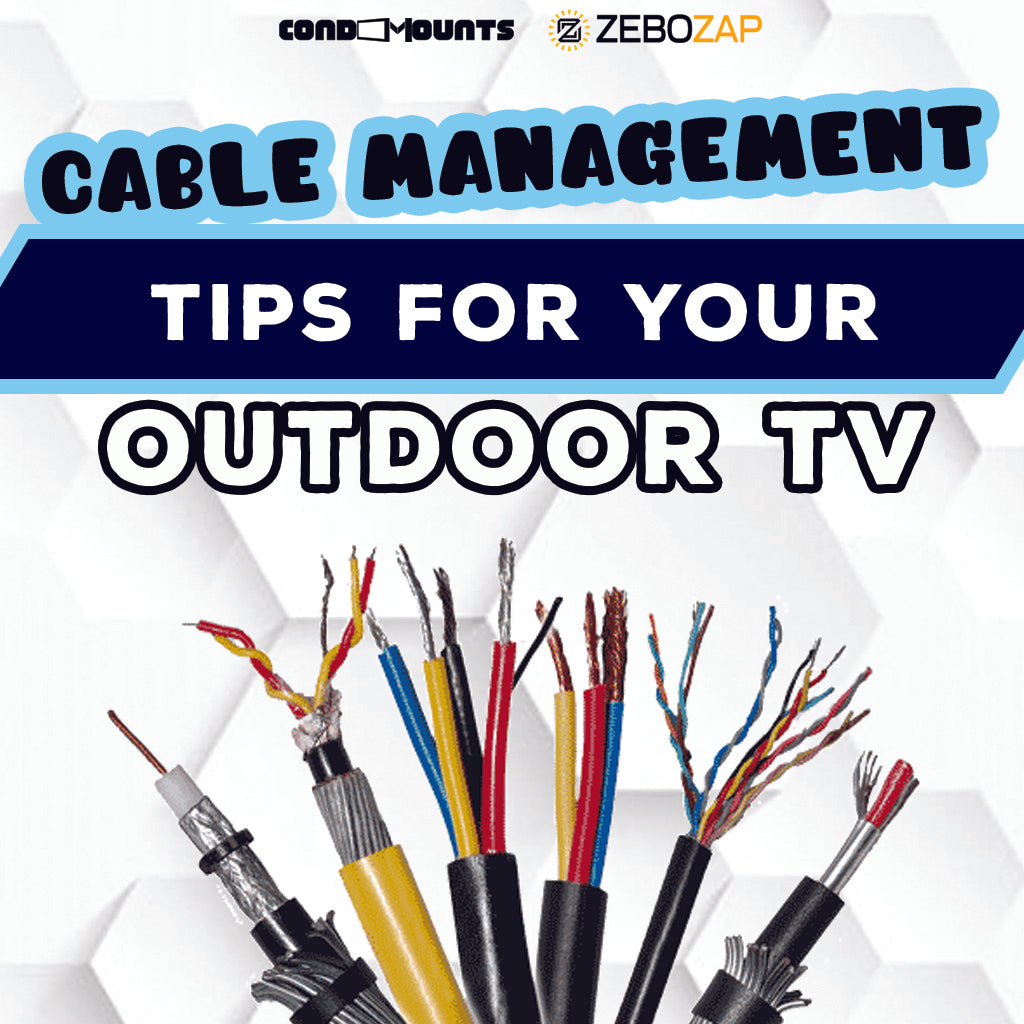 Cable Management Tips for Your Outdoor TV