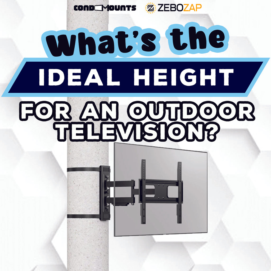 What's the Ideal Height for an Outdoor TV?