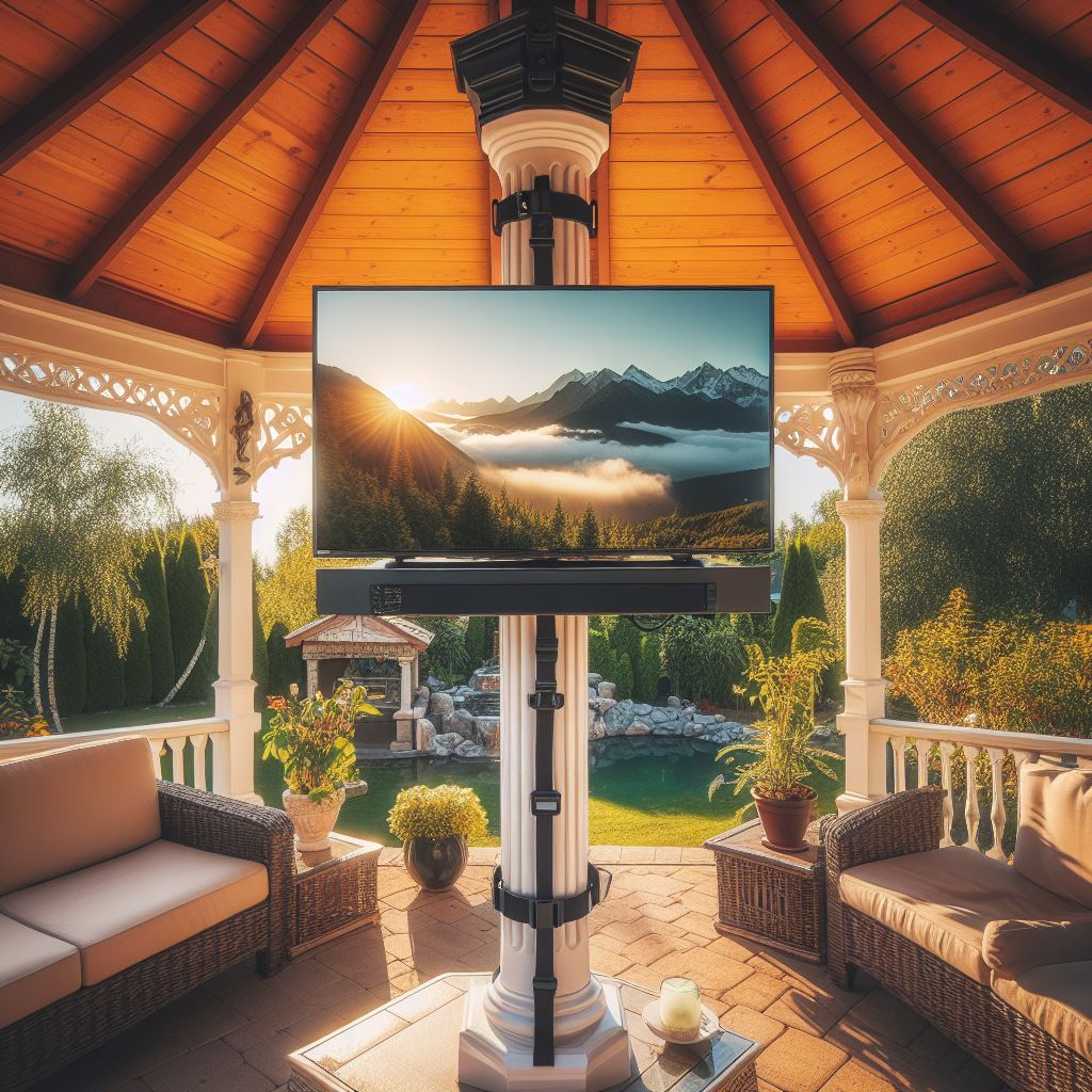 Outdoor Gazebo TV Mount – ZeboZap