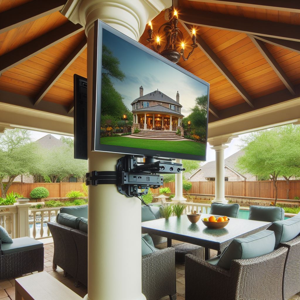 Outdoor Gazebo TV Mount – ZeboZap