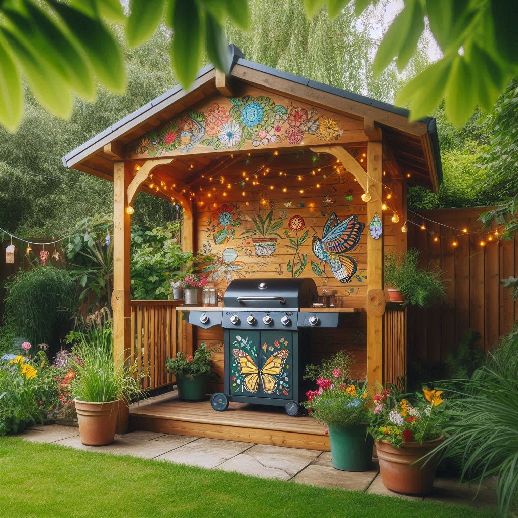 What to have in a grill gazebo?