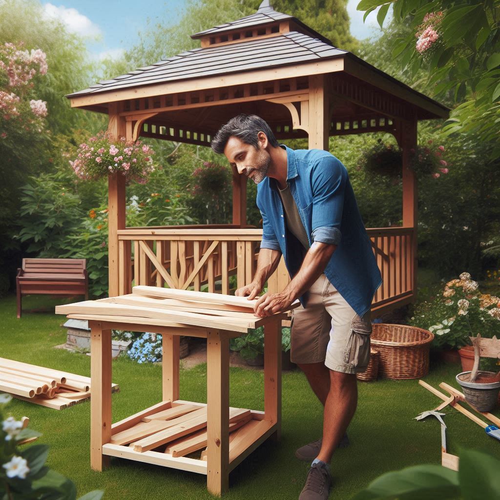 How to place outdoor gazebo at your backyard?