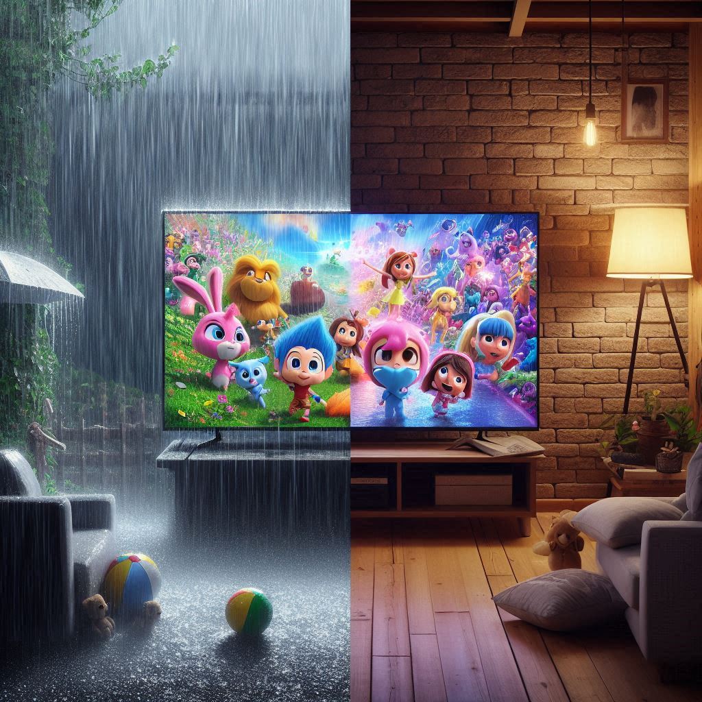 Outdoor TV vs Indoor TV