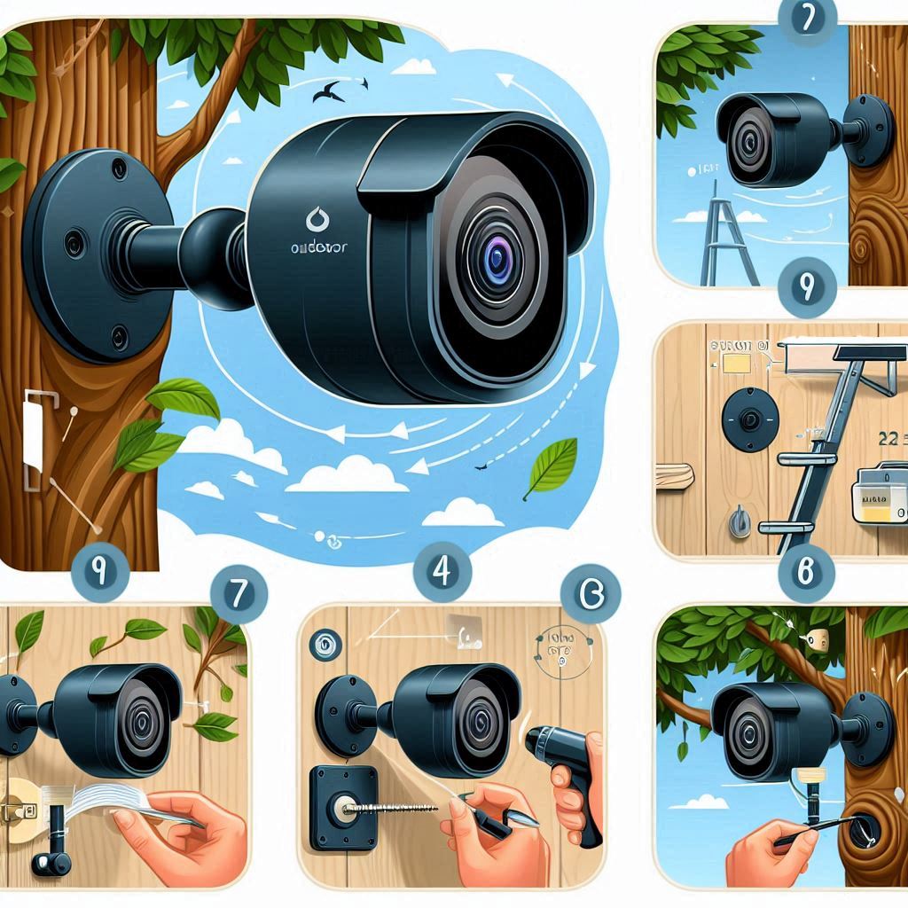 How to mount blink outdoor cameras?