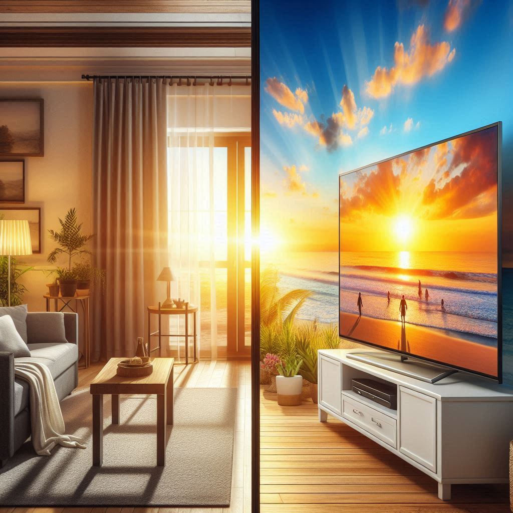 Is it safe to mount indoor TV outdoors?